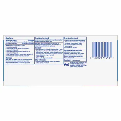 Fred Meyer Crest ProHealth Toothpaste Teeth Whitening Gel Paste Twin