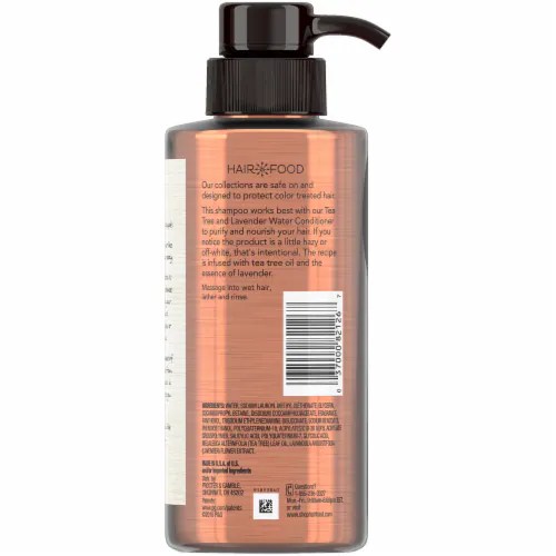 Fred Meyer Hair Food Tea Tree & Lavender Water Purifying Shampoo, 10.