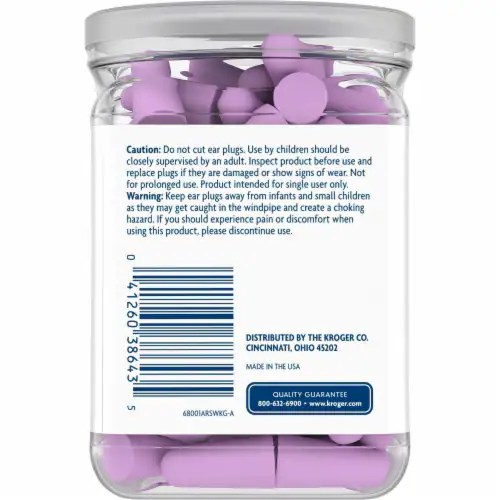 Kroger® Foam Ear Plugs, 50 ct Kroger