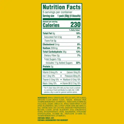 Belvita Blueberry Breakfast Biscuits, 5 ct Kroger