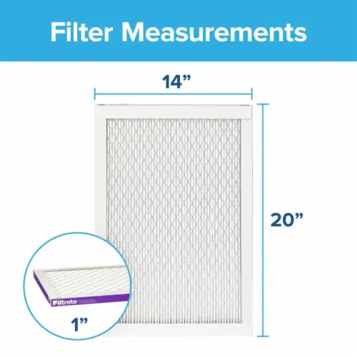 Filtrete™ High Performance Furnace AC Air Filter 1500 MPR, 1 pk / 14x20x1 in Smith’s Food and Drug