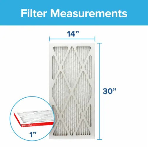 Filtrete™ Allergen Defense Furnace AC Air Filter 1000 MPR, 1 pk