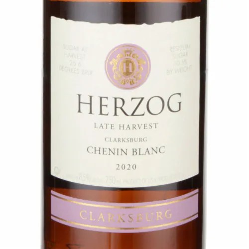 Herzog Late Harvest Chenin Blanc California White Dessert Wine, 750 ml