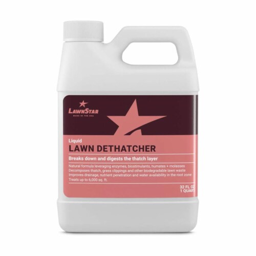 LawnStar Liquid Lawn Dethatcher for up to 6,400 Square Feet, 32 Ounce