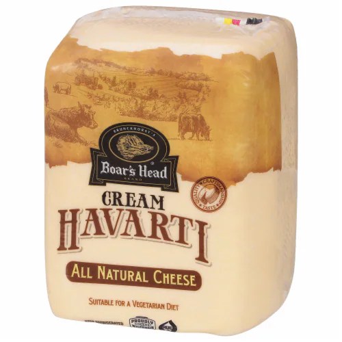 Boar's Head Cream Havarti Cheese, 1 lb QFC