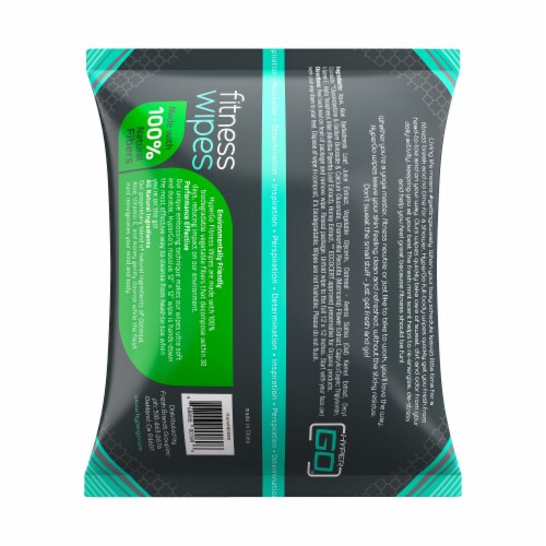 Fitness Wipes, Body Cleansing Wipes, Clean Off Odor and Sweat