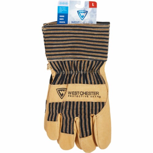 West Chester Protective Gear Men's Large Grain Pigskin Leather Work