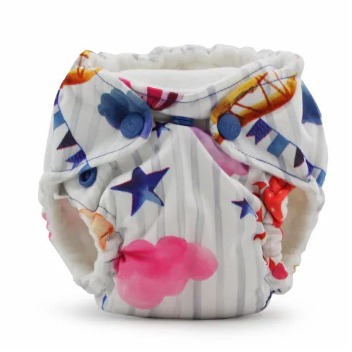 Kanga Care Lil Joey Cloth Diaper (2pk) Soar, Newborn Kroger