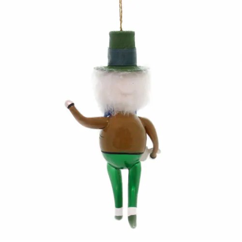 De Carlini MAD HATTER Glass Ornament Alice Wonderland Om4210 Blue, 1