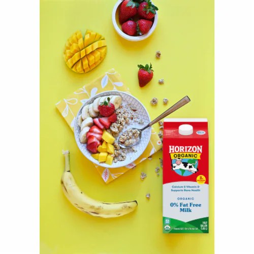 Horizon Organic Fat Free Milk Half Gallon, 1/2 gal Ralphs