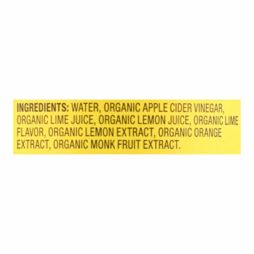 Bragg Apple Cider Vinegar Lime Citrus Refresh Case of 1216 oz., 12