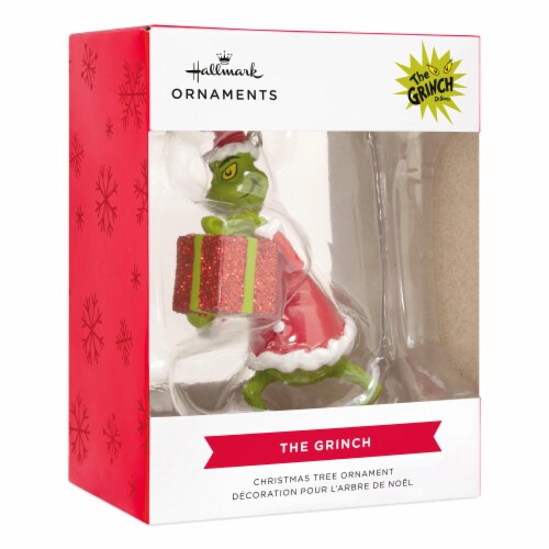 How The Grinch Stole Christmas 2022 Kroger Hallmark Dr. Seuss How The Grinch Stole Christmas! The Grinch With Present Ornament, 1 Ct - Kroger