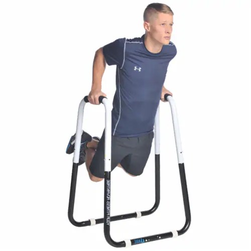 Ultimate Body Press DB Home Exercise Equipment Dip Bar Fitness Station