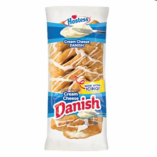 Tribeca Curations Cream Cheese Danish Pastries by Hostess Value 12