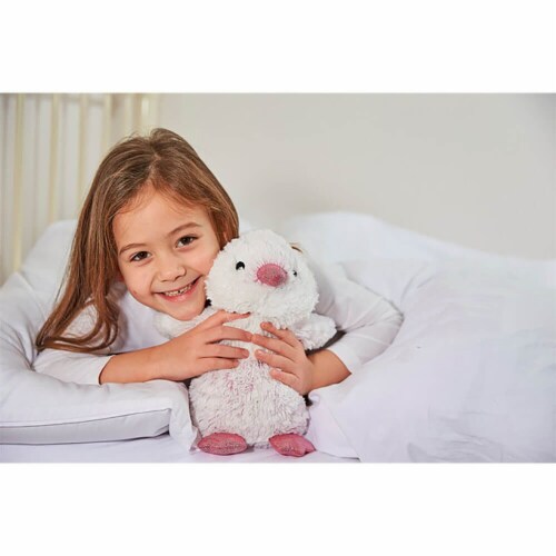 Warmies CPPEN5 Microwavable French Lavender Scented Plush Pink Penguin