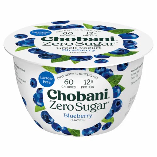 Chobani® Zero Sugar Blueberry Yogurt, 5.3 oz Mariano’s