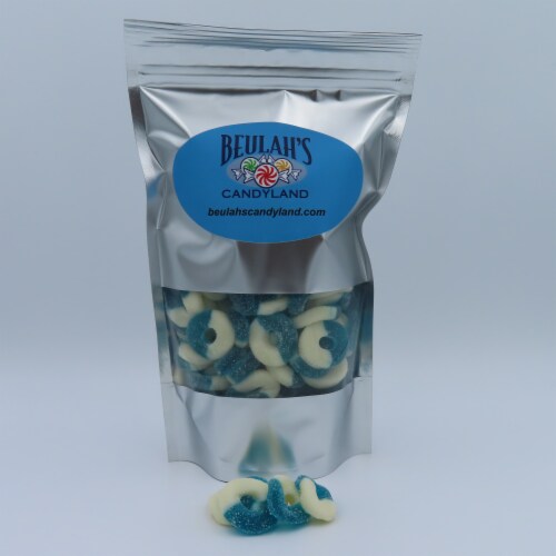 Beulah's Gummy Blue Raspberry Rings, 2 Pound Package, 120 Pieces, Bulk Candy, 2 pounds Kroger