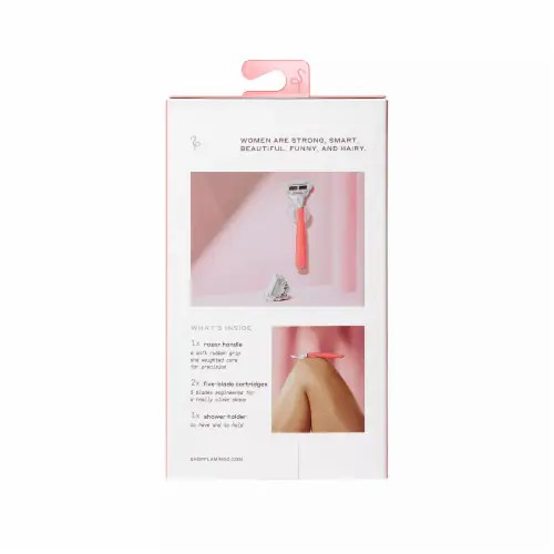 Flamingo Pomelo / Silver Razor Kit, 1 ct Kroger