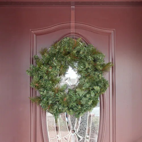 Northlight 12 Clear Plastic OverTheDoor Indoor/Outdoor Christmas