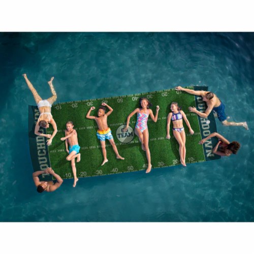 Floatation iQ Floating Oasis 15 x 6 Foot Island Water Lake Pad Mat