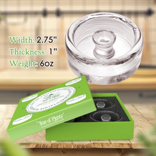 Fermentation Weights 12Pack NonSlip Grip for Wide Mouth Mason