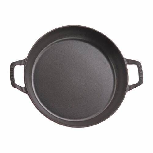 Staub Cast Iron 3.5qt Braiser with Glass Lid Grenadine, 3.5qt Kroger