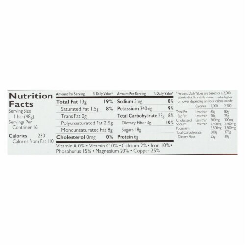 LaraBar Cashew Cookie 1.6 oz Pack of 16, Case of 16 1.7 OZ each