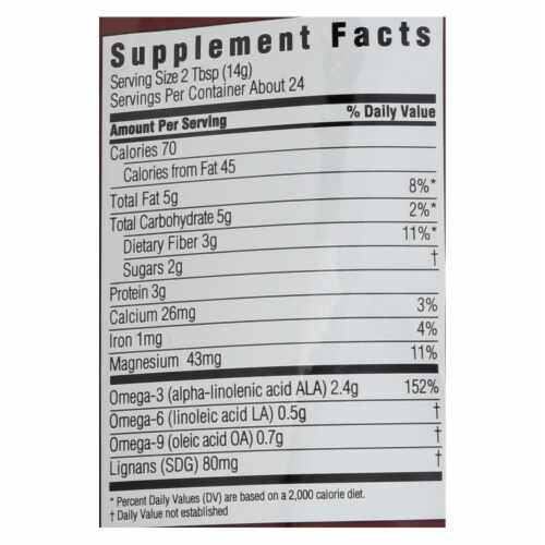 Spectrum Essentials Ground Flax with Mixed Berries 12 oz, Case of 1