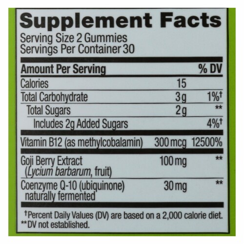 Olly Daily Energy Gummy Tropic 60 CT, Case of 1 60 CT each Kroger