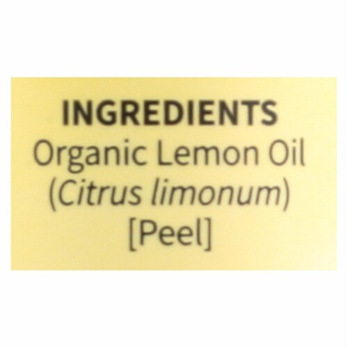 Garden Of Life Essential Oil Lemon .5 FZ, Case of 1 .5 FZ each