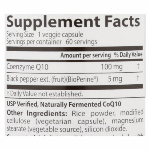 Doctor's Best Coq10 Hi Abs 100mg 1 Each60 VCAP, Case of 1 60