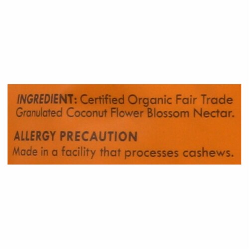 Big Tree Farms Organic Coconut Sugar Blonde 32 oz 6 Pack, Case of 6