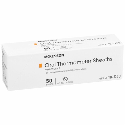 McKesson Oral Thermometer Probe Cover 50 per Box, 50 Kroger
