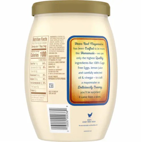Heinz Deliciously Creamy Real Mayonnaise, 30 fl oz Kroger