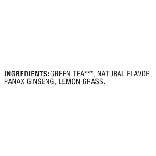 Lipton® Lemon Ginseng Green Tea Bags, 20 ct Food 4 Less