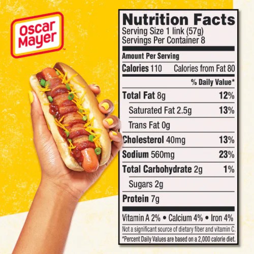 Oscar Mayer Turkey Dogs Natural Uncured Turkey Franks Hot Dogs, 8 ct