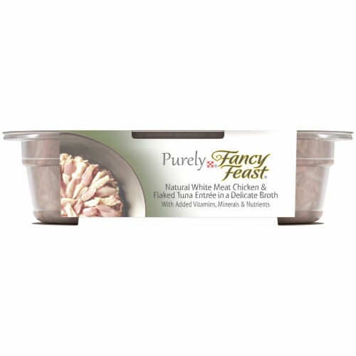 Fancy Feast Purely Natural White Meat Chicken & Flaked Tuna Grain Free