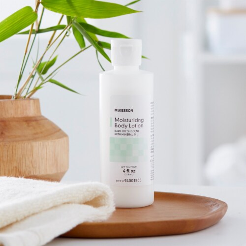McKesson Baby Fresh Scent Hand and Body Moisturizer Lotion 4 oz. Bottle