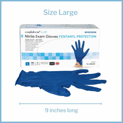 McKesson Nitrile Exam Glove 1000 per Case, Large, 1000 ct Kroger