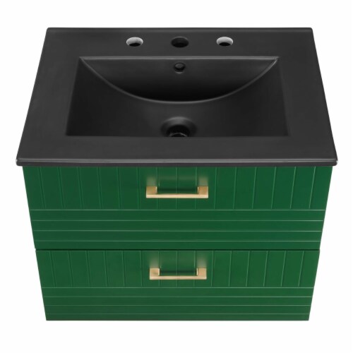 1578351369417440 Daybreak 24 Bathroom Vanity, Green Black, 18x24x25.5