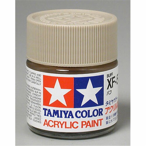 Tamiya Paint TAM81357 Tamiya XF57 Arcylic Glass Jar Paint Buff, 1