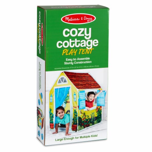 Melissa & Doug® Cozy Cottage Play Tent, 1 ct - Kroger
