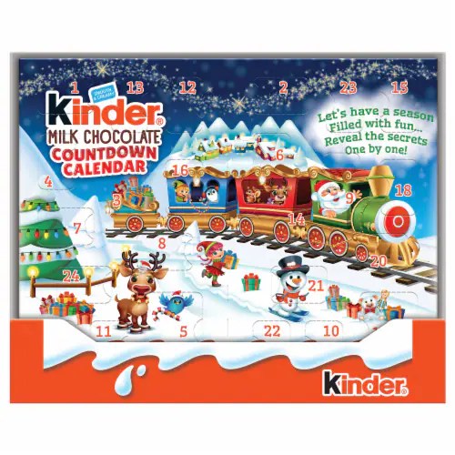 Kinder® Holiday Chocolate Advent Countdown Calendar, 4.4 oz Fry’s