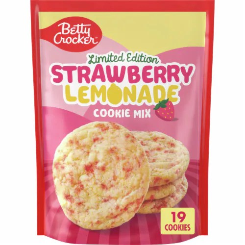 Betty Crocker Strawberry Lemonade Cookie Mix, 12.6 oz Kroger