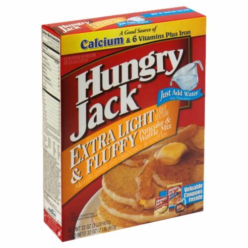 Hungry Jack Extra Light & Fluffy Pancake & Waffle Mix, 32 oz Kroger