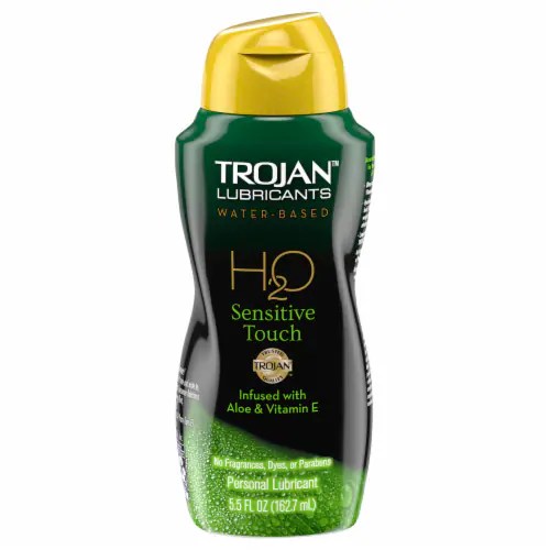 Trojan H2O Sensitive Touch Water Based Lubricant, 5.5 fl oz Smith’s Food and Drug