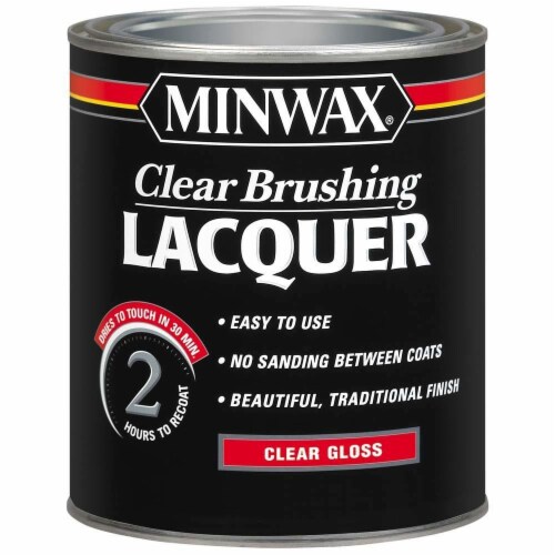 Minwax® Clear Brushing Clear Gloss Lacquer, 32 fl oz Foods Co.