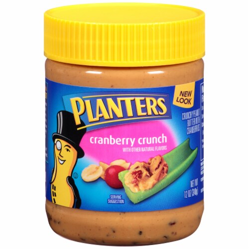 Planters Cranberry Crunch Crunchy Peanut Butter, 12 oz Kroger