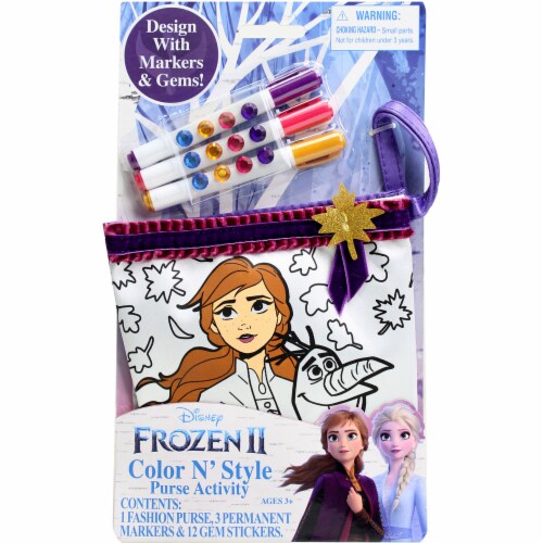 Disney Frozen 2 Color N' Style Purse Activity, 1 ct Kroger