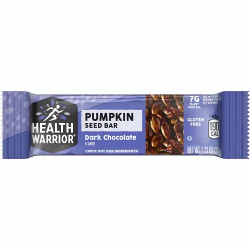 Health Warrior Dark Chocolate Pumpkin Seed Bars, 1 ct Kroger